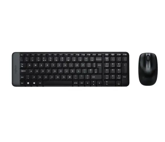 LOGITECH MK220 belaidžio ryšio klaviatūra + pelė(JAV)