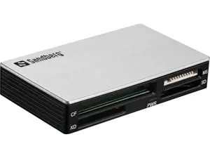 SANDBERG USB 3.0 daugiafunkcinis kortelių skaitytuvas SD XD MS CF MMC T-Flash Micro SD M2 50 cm USB…
