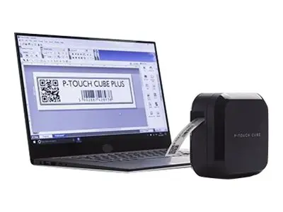 Brother CUBE Plus, TZe, terminis perkėlimas, 180 x 360 DPI, 20 mm/s, laidinis ir belaidis, ličio jonų (Li-Ion)