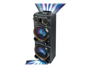 "Muse Party Box" M-1988DJ "Bluetooth", belaidis ryšys, juoda