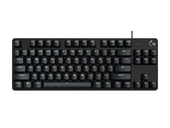 LOGITECH G413 TKL SE laidinė mechaninė žaidimų klaviatūra - BLACK - US INT'L - USB - TACTILE