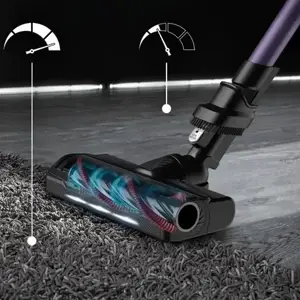 TEFAL Vacuum Cleaner | TY2039WO X-force Flex | Cordless operating | 250 W | Black/Purple