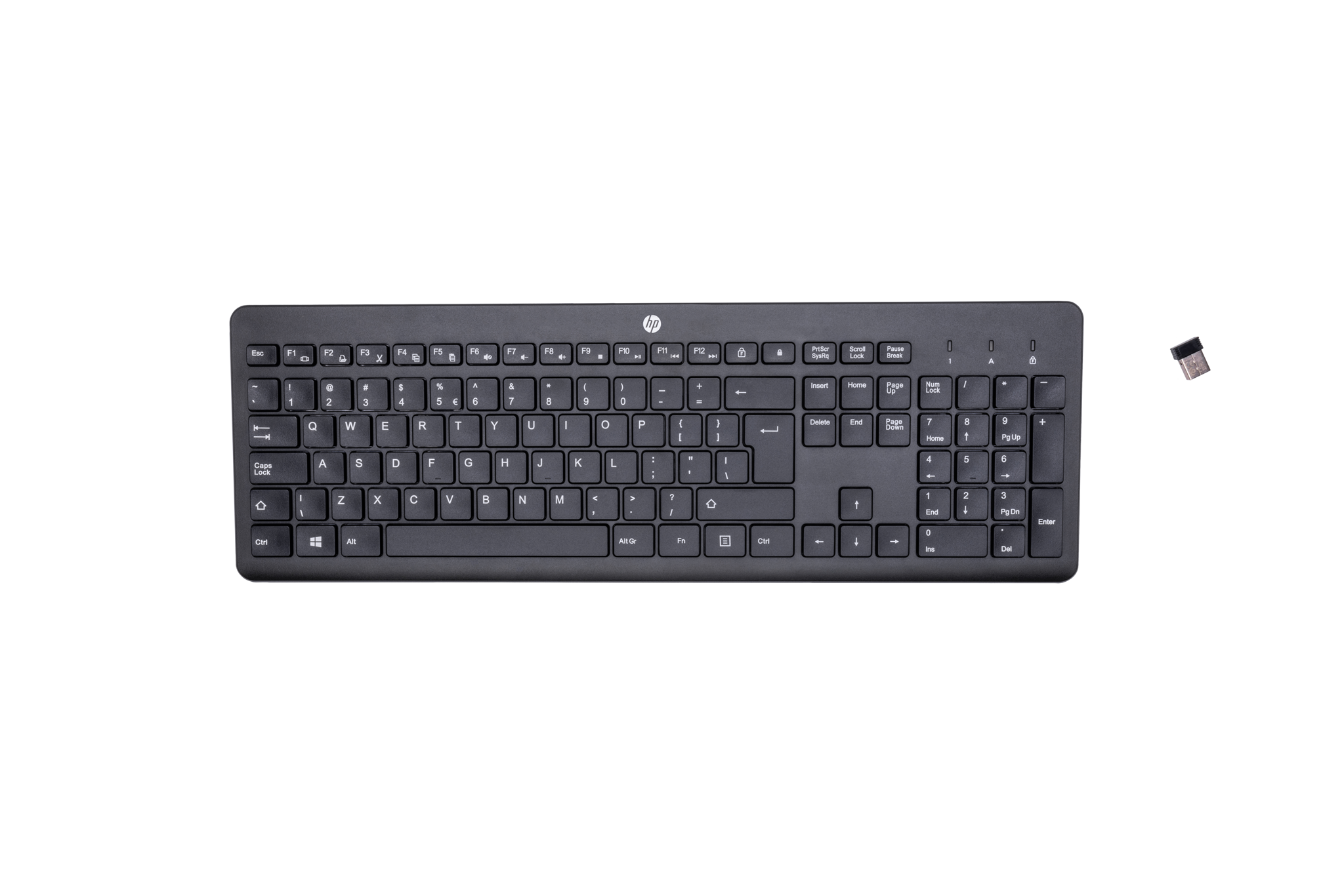 HP 230 belaidė klaviatūra juoda