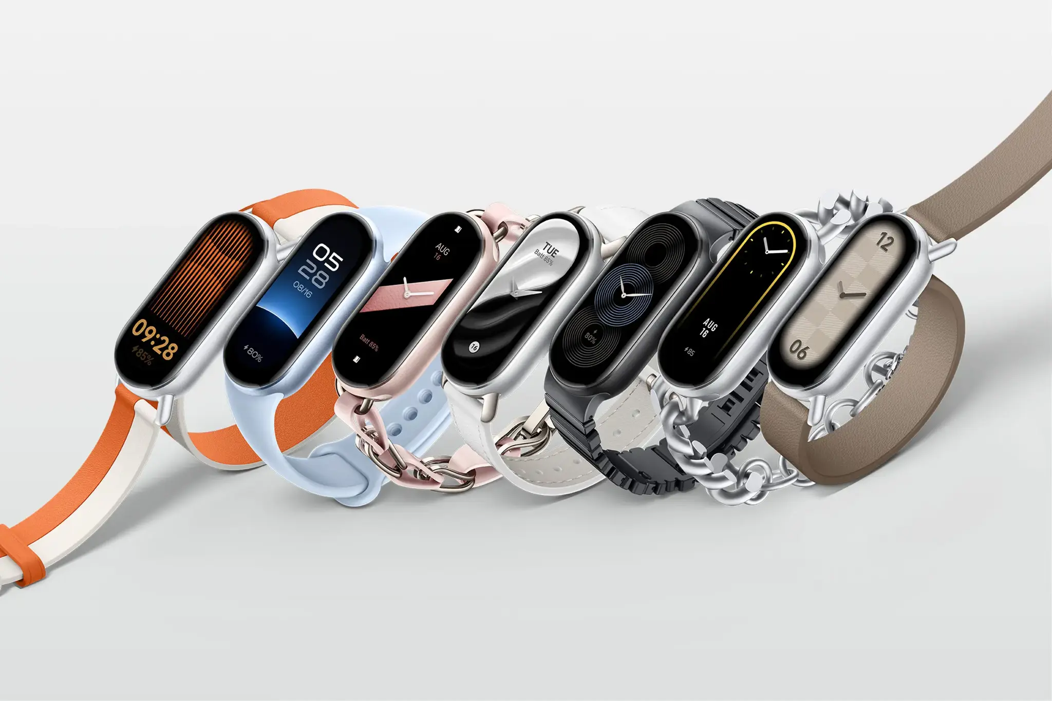 Xiaomi Smart Band 9, glacier silver