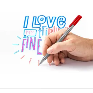 Rašiklis STAEDTLER TRIPLUS FINELINER 334, 0,3 mm, 10 spalvų rinkinys