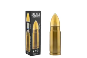Bullet Brass thermos cartridge 350 ml