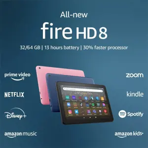 "Amazon Fire HD 8" 32GB 2022, juoda