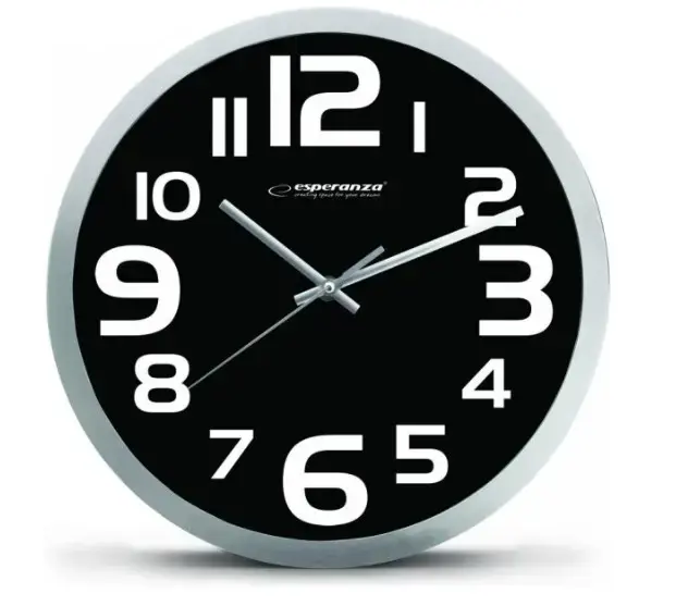SIENINIS LAIKRODIS ZURICH BLACK