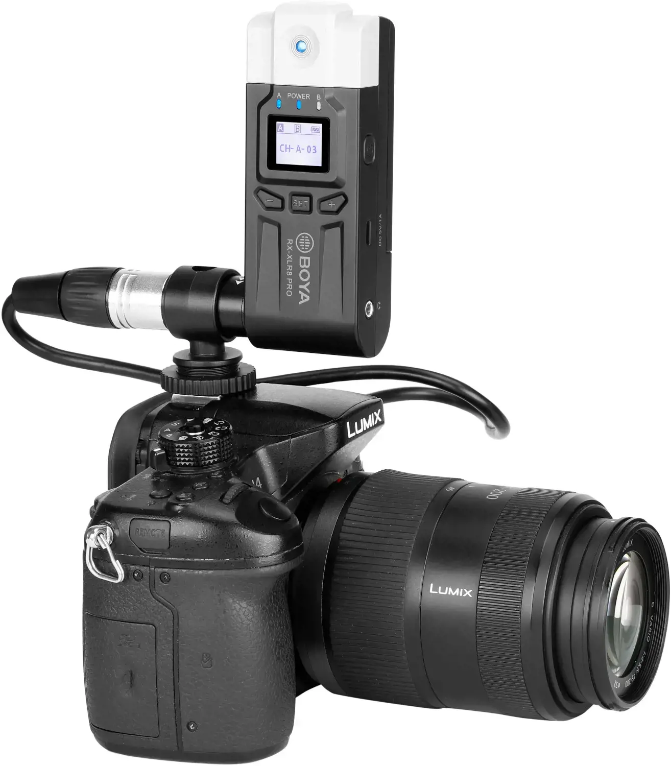 "Boya" belaidis mikrofonas BY-WM8 Pro-K7 UHF Wireless