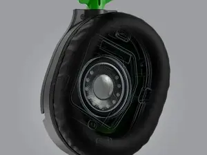 "Turtle Beach Recon 70" žaidimų ausinės "Xbox Series X|S" ir "Xbox One" - juodos, laidinės, žaidimų, 20 - 20000 Hz, 571,5 g, ausinės, juodos, žalios