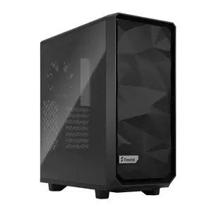 "Fractal Design Meshify 2 Compact", Kompiuteris, Juodas, ATX, "micro ATX", Mini-ITX, Plienas, Grūdi…