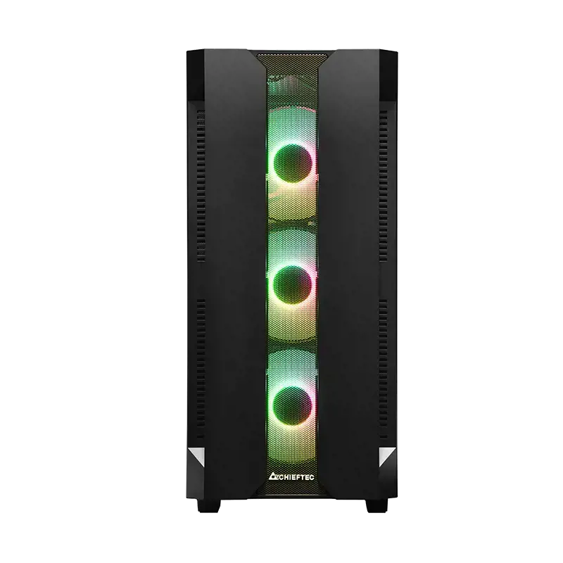CHIEFTEC Hunter žaidimų šasi ATX Black
