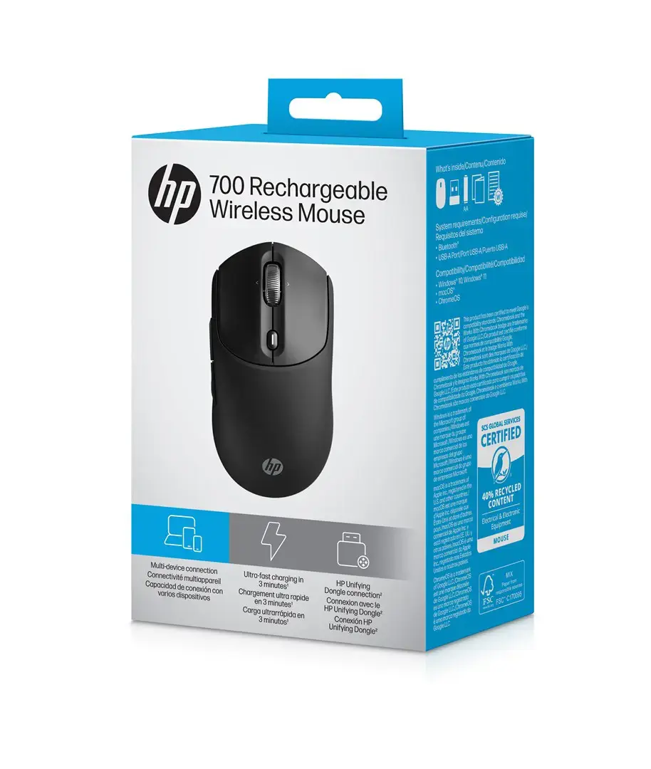 HP 700 Rechargeable Wireless Mouse