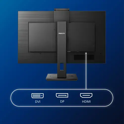 Monitorius PHILIPS 272S1MH/00 S-Line 27inch FHD 75Hz IPS HDCP 1.4 DVI/DP/HDMI