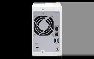 QNAP TS-233 2 lizdų ARM 2,0 GHz keturių branduolių 2xSATA 6 Gb/s 2 GB RAM įmontuota 1xGbE 1xUSB3.2 Gen1 ir 2xUSB2.0