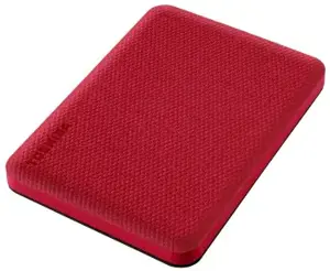 TOSHIBA "Canvio Advance" 2TB 2,5 colio išorinis kietasis diskas USB 3.2 Gen1 raudonos spalvos