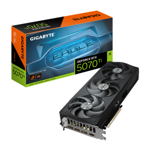 Vaizdo plokštė GIGABYTE GeForce RTX 5070 Ti 16 GB, GDDR7, GV-N507TEAGLE OC-16GD 1.0