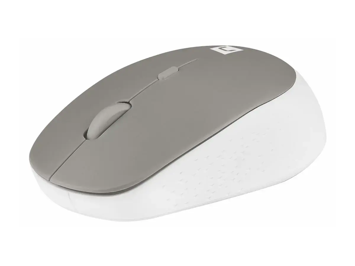 NATEC belaidė pelė Harrier 2 1600DPI "Bluetooth 5.1" baltai pilka