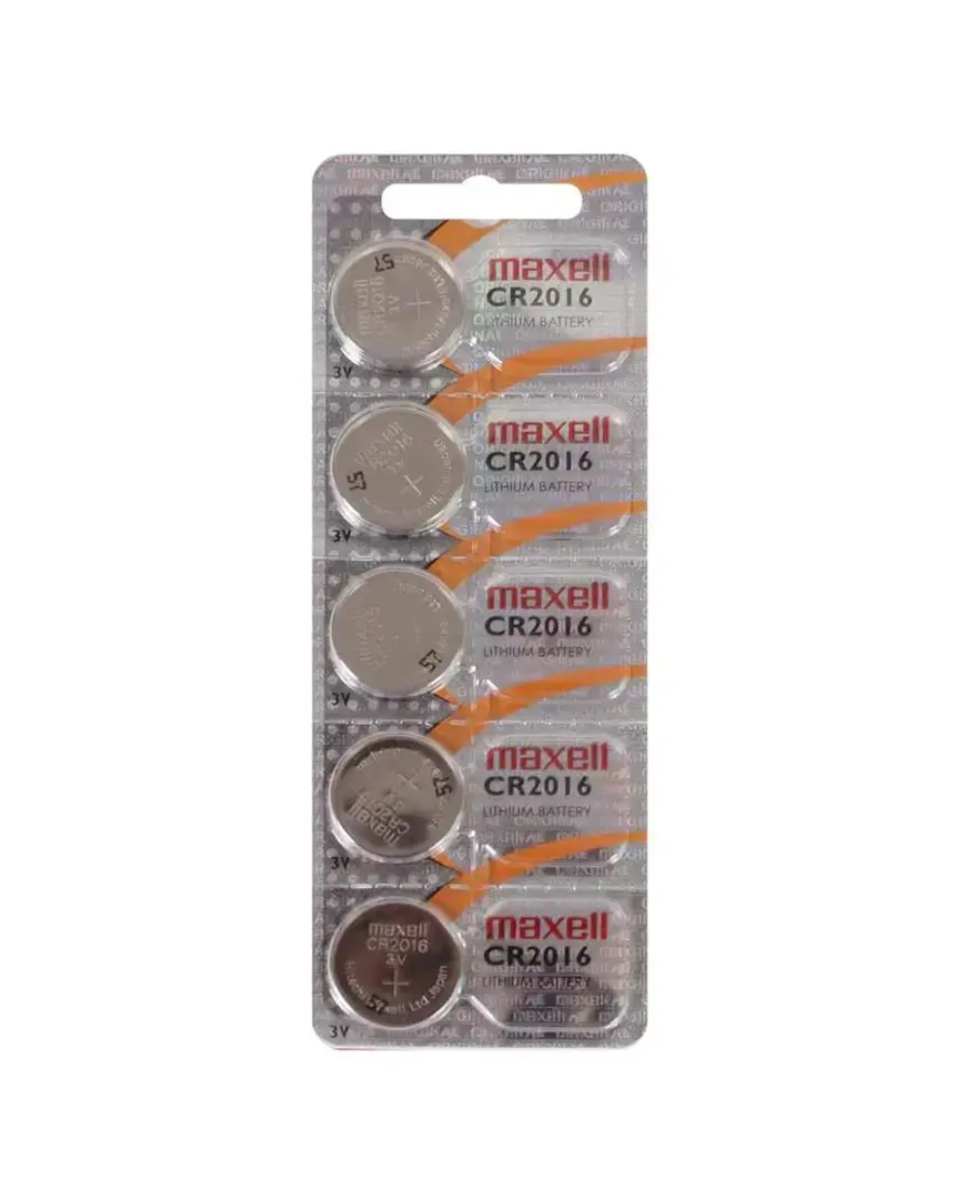 MAXELL CR2016 baterija 5 vnt.