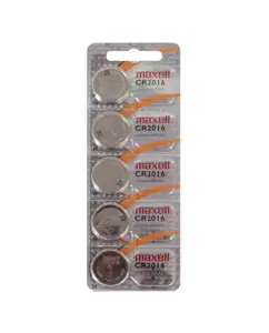 MAXELL CR2016 baterija 5 vnt.