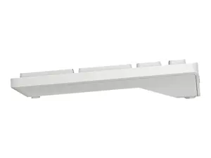 DELL KM5221W-WH, pilno dydžio (100%), RF belaidis, QZERTY, baltas, pelė pridedama