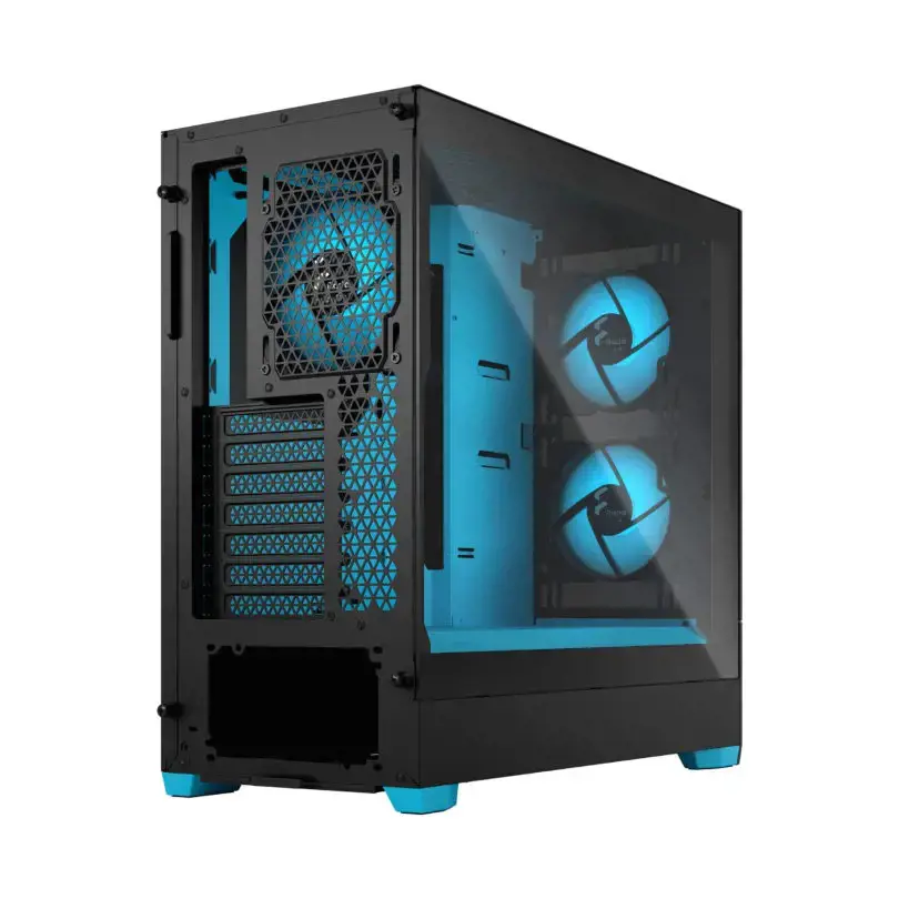 FRACTAL DESIGN "Pop Air RGB Cyan Core TG Clear Tint