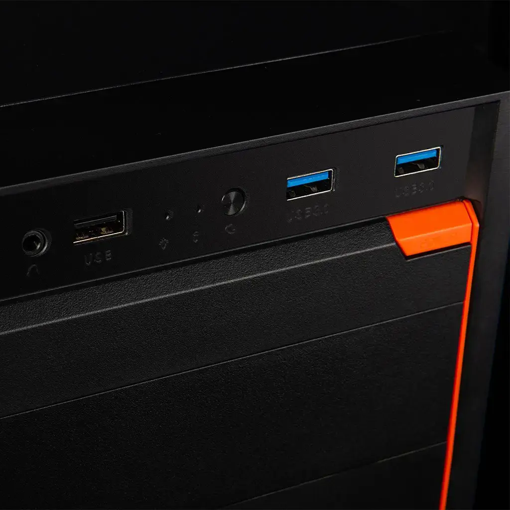 LOGIC CASE J23 USB 3.0 X 2 JUODOS SPALVOS
