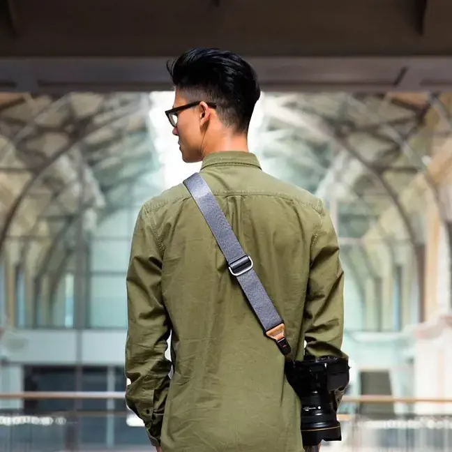 "Peak Design" fotoaparato dirželis Slide, pelenų spalvos