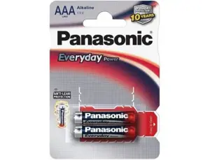 "Panasonic Everyday Power AAA/LR03", šarminis, 2 vnt.