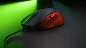 Turtle Beach Pure SEL - Ultra-Light Ergonomic RGB Gaming Mouse, 8K DPI Optical Sensor, Mechanical Switches, Pretension System, Pure PTFE glides, RGB Illumination Black, Right-hand, Optical, USB Type-A, 8000 DPI, Black