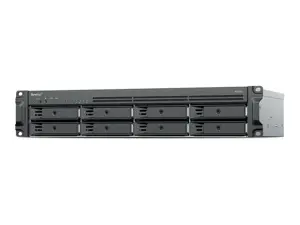 Synology RS1226+ 8-bay/AMD Ryzen V1500B 4C 2.2GHz/4GB DDR4 ECC/8x3.5" Hot-Swap/2x2.5GbE/2xUSB3.2/2F…