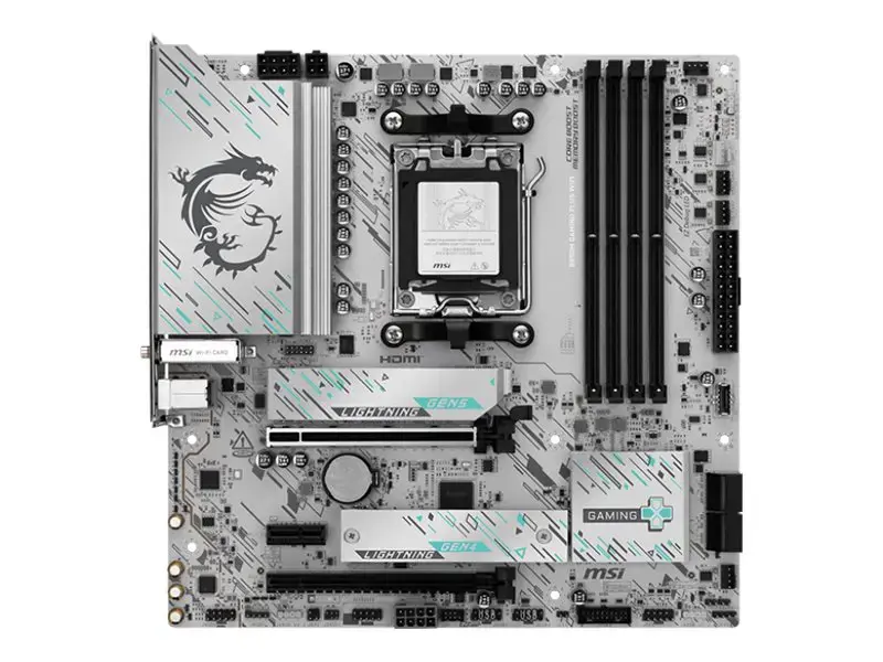 MSI B850M GAMING PLUS WIFI AMD B850 Socket AM5 micro ATX