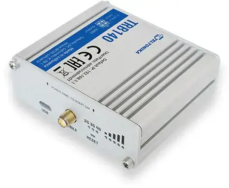 TELTONIKA TRB140 LTE/4G kompaktiški pramoniniai vartai