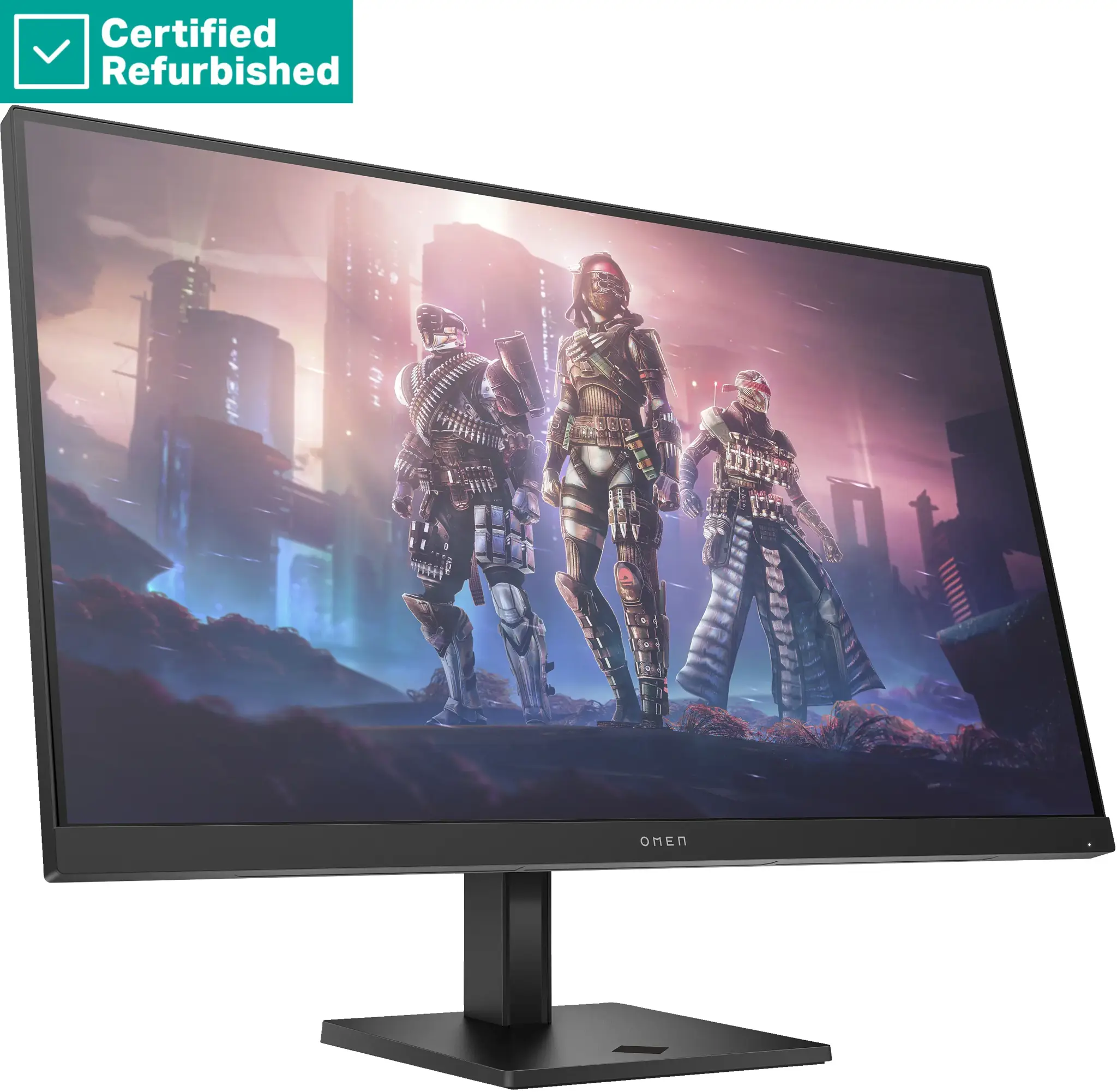 RENEW GOLD OMEN by HP 32q QHD Gaming Monitor - 31.5" 2560x1440 QHD 400-nit 165Hz AG, IPS HDR 400, 2x HDMI/DisplayPort, height adjustable/tilt/pivot, 1 years