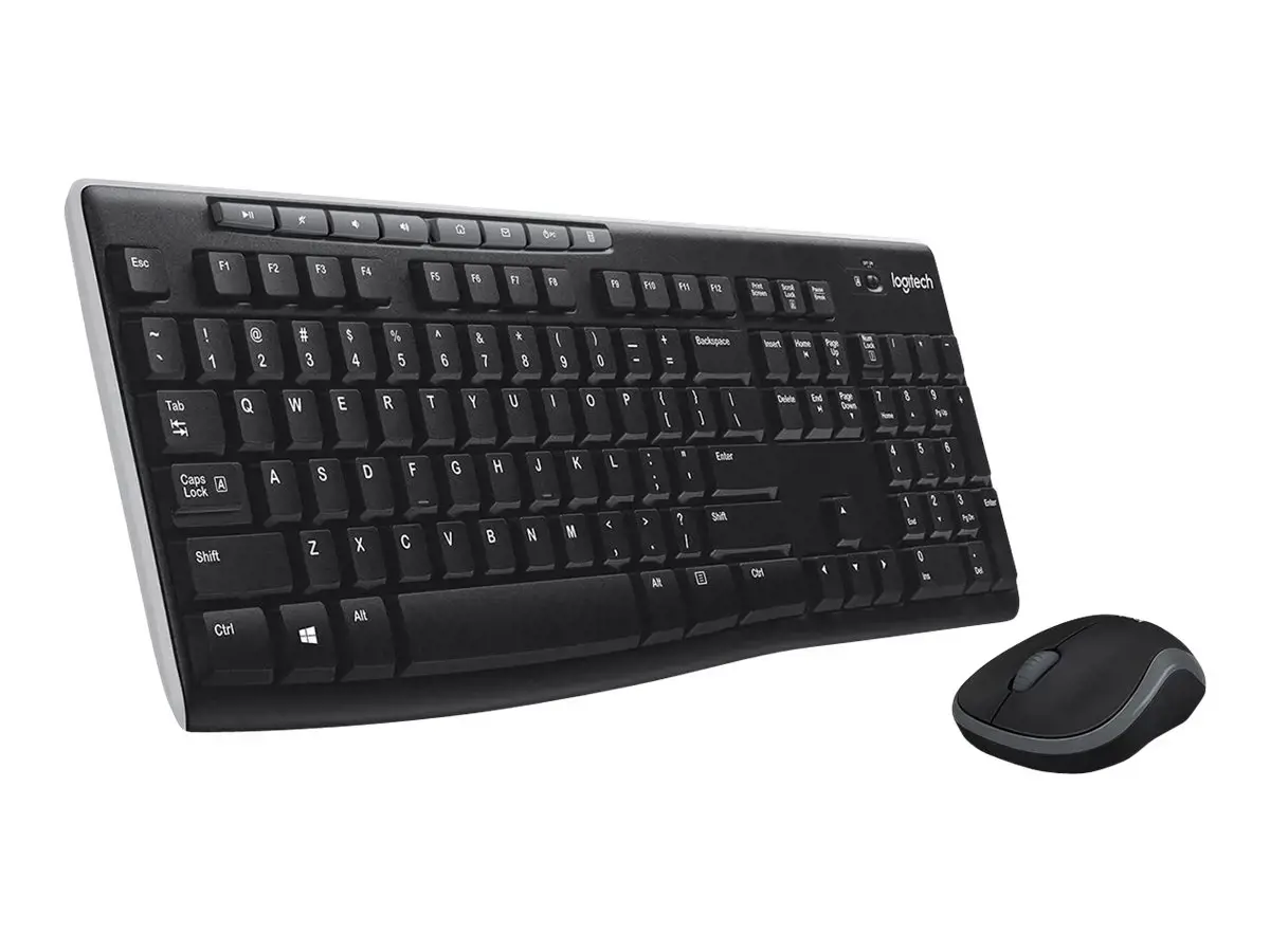 LOGITECH Wireless Desktop MK270 Int išdėstymas
