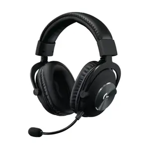 LOGITECH G PRO X laidinės žaidimų ausinės - mėlynas mikrofonas - juodos spalvos - USB DAC