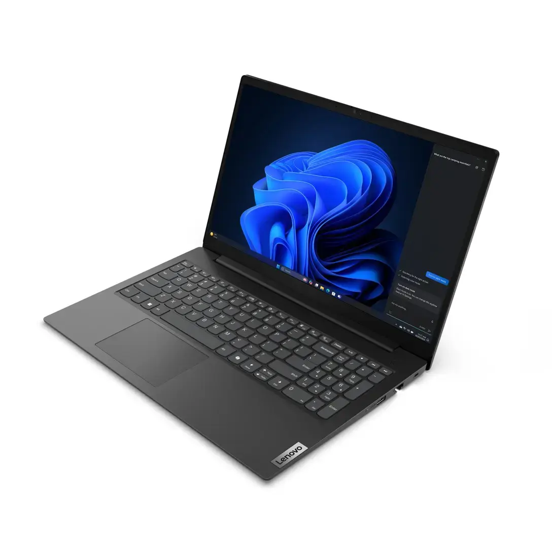 Lenovo V15 G5 IRL Intel® Core™ i3 i3-1315U Laptop 39.6 cm (15.6") Full HD 8 GB DDR5-SDRAM 512 GB SSD Wi-Fi 6 (802.11ax) English Black