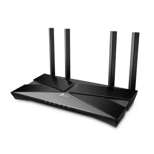 TP-Link Archer AX53, "Wi-Fi 6" (802.11ax), dviejų dažnių (2,4 GHz / 5 GHz), Ethernet LAN, 5G, juodas, stalinis maršrutizatorius