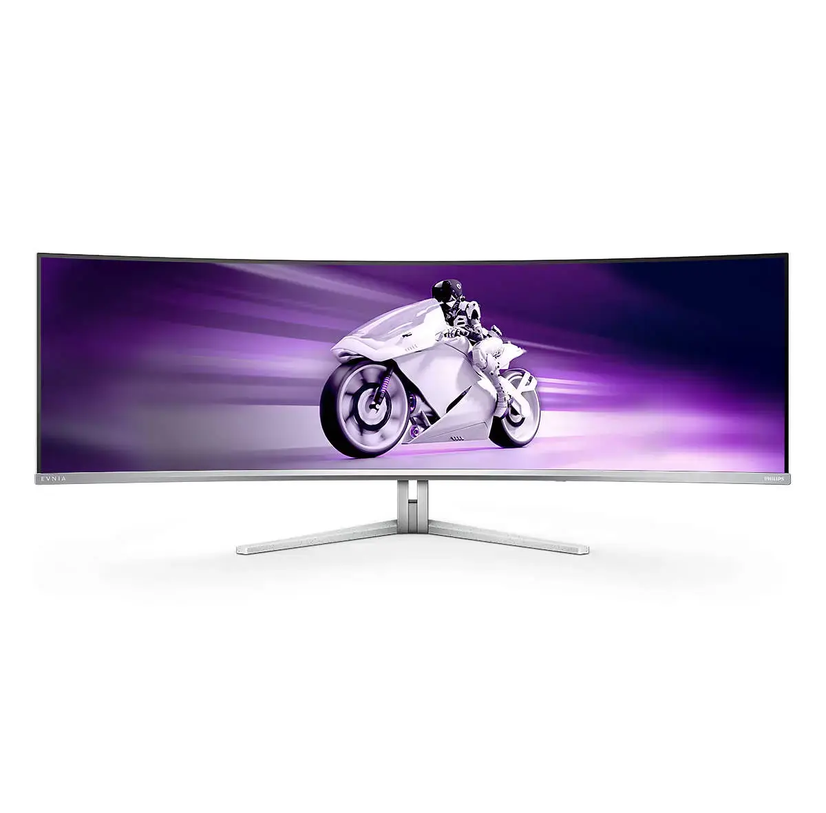 Philips Evnia 8000 49M2C8900/00, 124.2 cm (48.9"), 5120 x 1440 pixels, Dual QHD, QDOLED, 0.03 ms, White