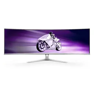 Philips Evnia 8000 49M2C8900/00, 124.2 cm (48.9"), 5120 x 1440 pixels, Dual QHD, QDOLED, 0.03 ms, White