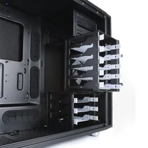 "Fractal Design Define R5", "Midi Tower", asmeninis kompiuteris, juodas, ATX, micro ATX, Mini-ITX, 18 cm, 44 cm