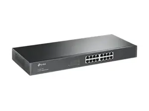 "TP-Link" 16 prievadų "Gigabit" tinklo komutatorius, nevaldomas, "Gigabit Ethernet" (10/100/1000), dvipusis duomenų perdavimas, montuojamas į stovą, 1U