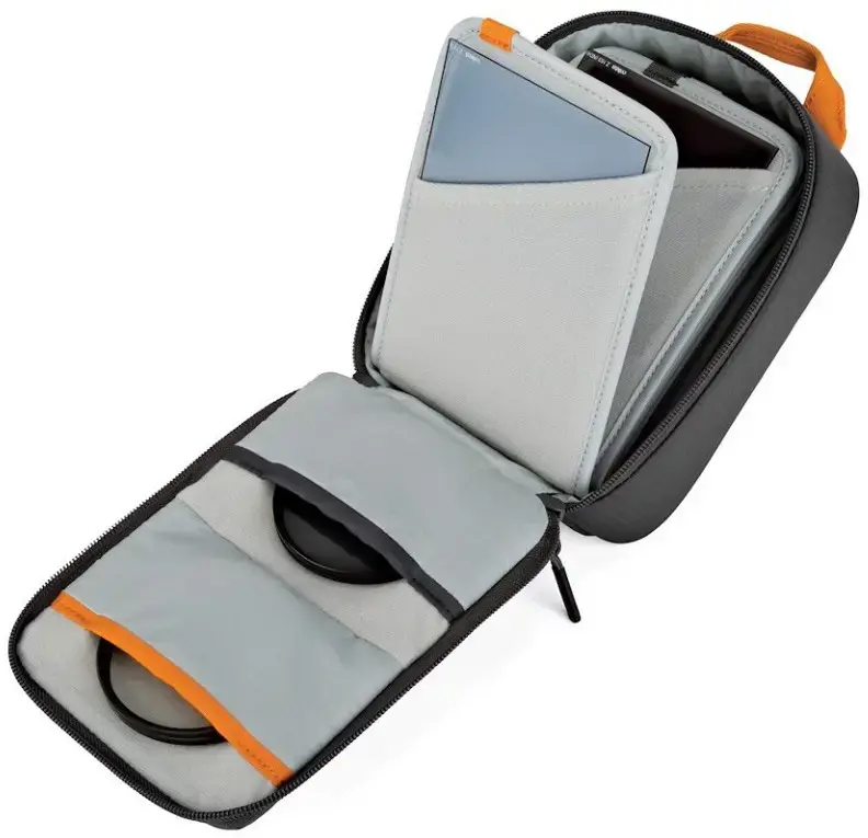 "Lowepro GearUp" filtro dėklas 100, tamsiai pilkas
