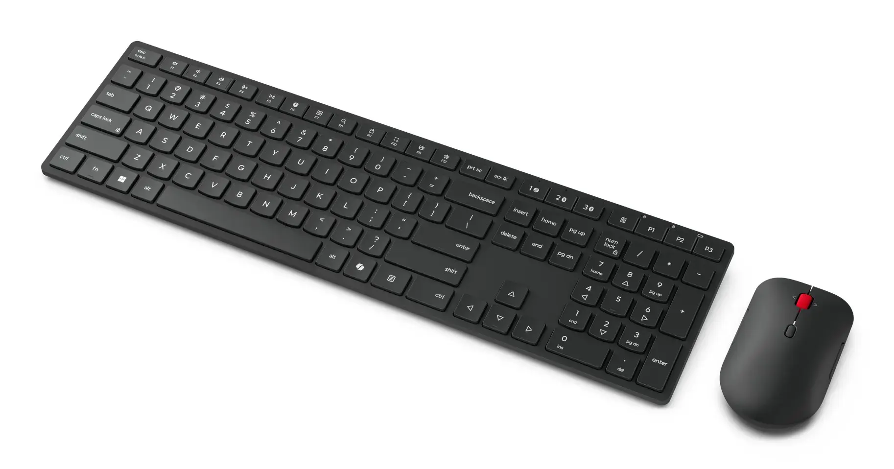 LENOVO WIRELESS MULTI-MODE PRO COMBO KEYBOARD AND MOUSE 6000 - U.S. ENGLISH AI