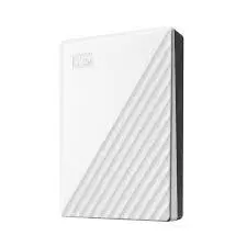 External HDD WESTERN DIGITAL My Passport WDBR9S0060BWT-WESN 6TB USB 3.2 Colour White WDBR9S0060BWT-…