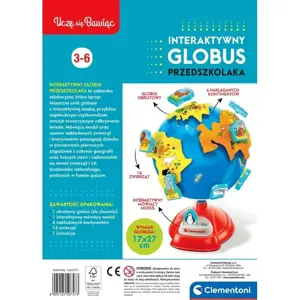 Clementoni Set – Interactive Globe for Preschoolers