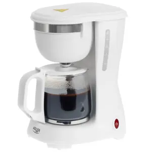Kavos aparatas Adler AD 4381w, 0,6 litrai, Balta, Drip