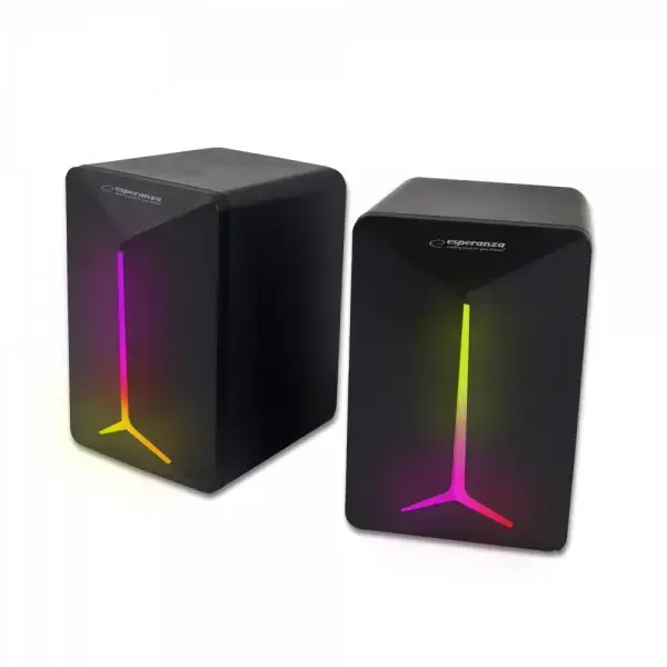 ESPERANZA GARSIAKALBIAI 2.0 USB LED VAIVORYKŠTĖ FREVO EGS105