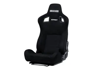 Next Level Racing ERS1 Elite Racing Seat, Leather and Mesh Edition | Black