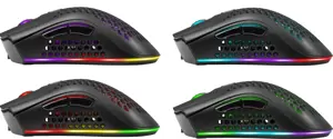 Defender GM-709L Warlock 52709 Belaidė pelė žaidėjams su RGB apšvietimu